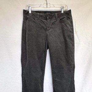 Talbots Dark Gray “Signature Boot” Corduroy Pants